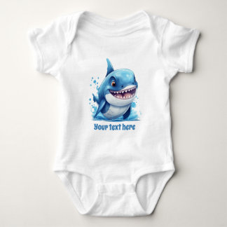 Body Requin de plage cool ajouter du texte