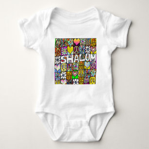 Body Retro 60s Psychedelic Shalom LOVE