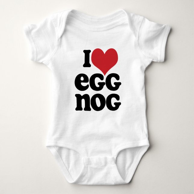 Body Retro I Love Eggong Baby (Devant)