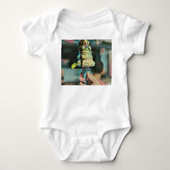 Body Retro ice cream popsicle (Devant)
