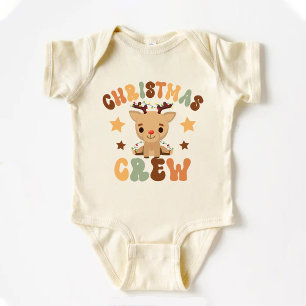 Body Retro Premier Cousin de Noël Crew Cute Reindeer
