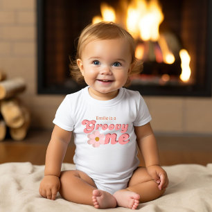 Body Retro Super une marguerite fête d'anniversaire