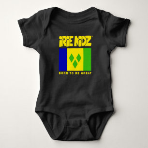 Body RiE KiDZ® 'St. Bodysuit pour bébé de Vincent Flag