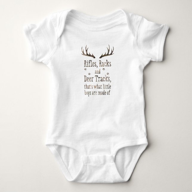 Body Rifles, Racks & Deer Traces Petits garçons (Devant)