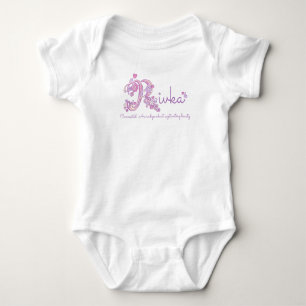 Body Rivka filles nom signification lettre R monogramme