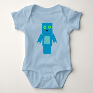 Body Robot bleu