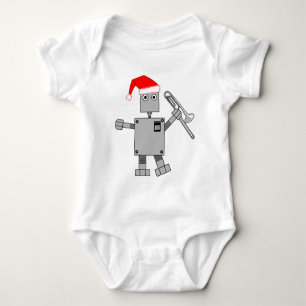 Body Robot Trombone Santa Hat