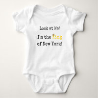 Roi de la combinaison de bébé de New York