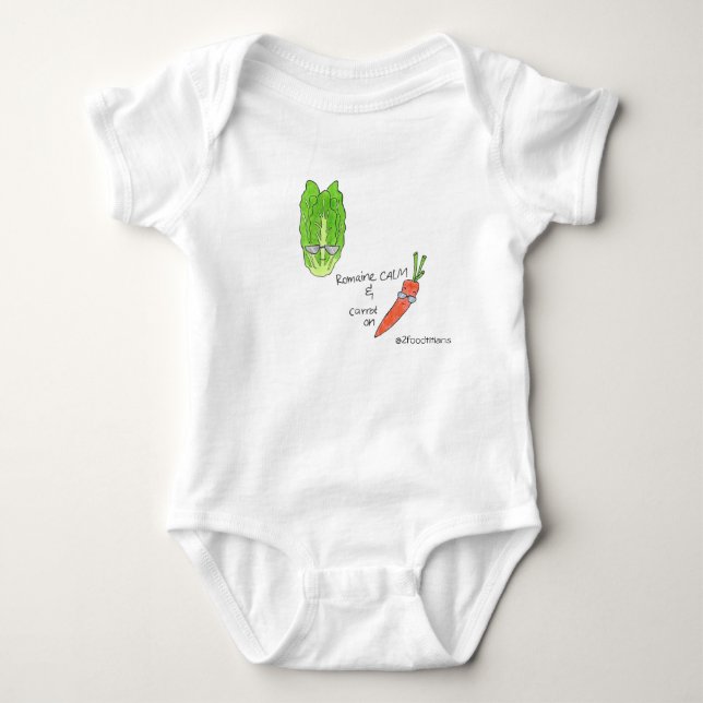 Body Romaine Calm et Carrot sur une épiece (Devant)