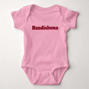 Body Romper "Bendishona" rose.