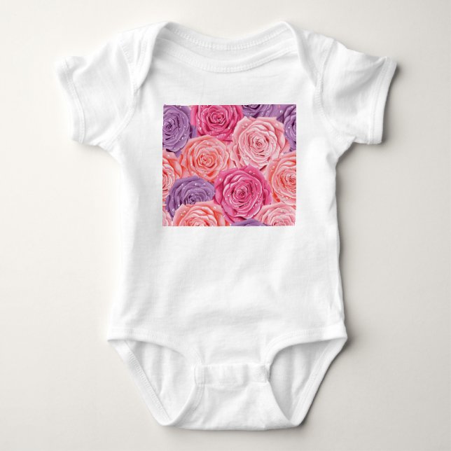 Body Rose Galore : Beau Motif sans couture. (Devant)