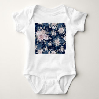 Body Roses roses roses Bleu foncé : Vintage
