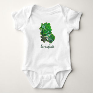 Body Rosette Succulents Bodysuit bébé