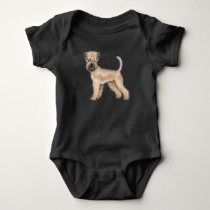 Body Roulette molle Terrier Beige Caricature mignonne C