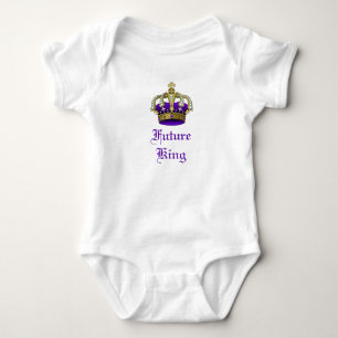 Body Royal Baby Crown Future King Creeper