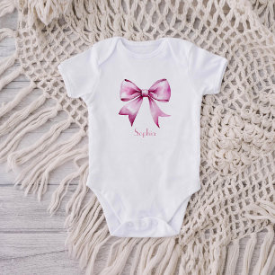 Body Ruban à arc rose vintage
