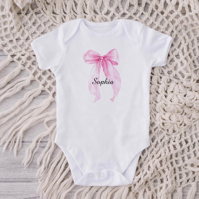 Body Ruban à noeud papillon rose (Créateur téléchargé)