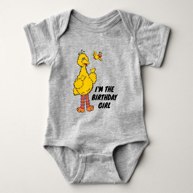 Body Rue Sésame | Big Bird & Little Bird Anniversaire (Devant)