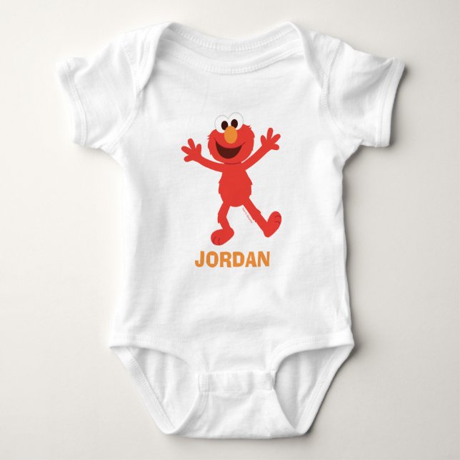 Body Rue Sésame | Elmo personnalisé (Devant)