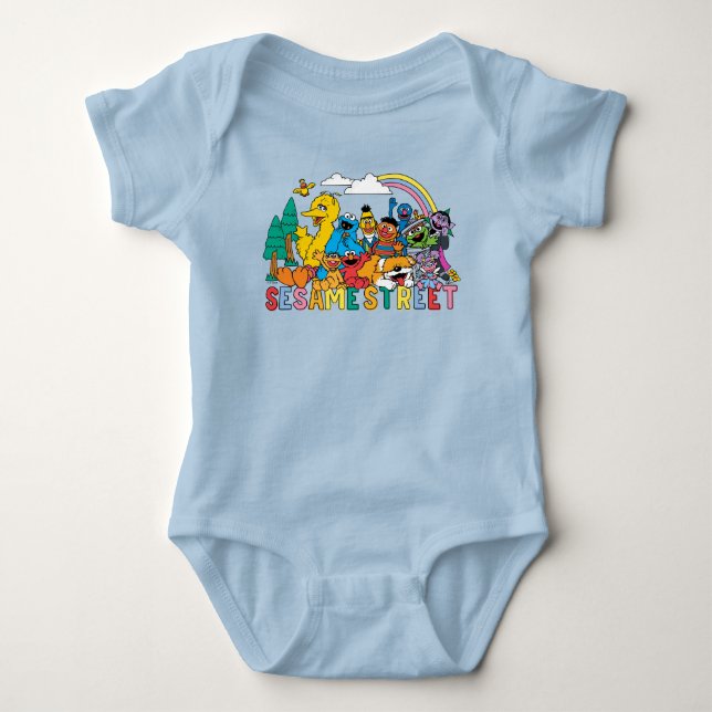 Body Rue Sésame | Rainbow Wave (Devant)