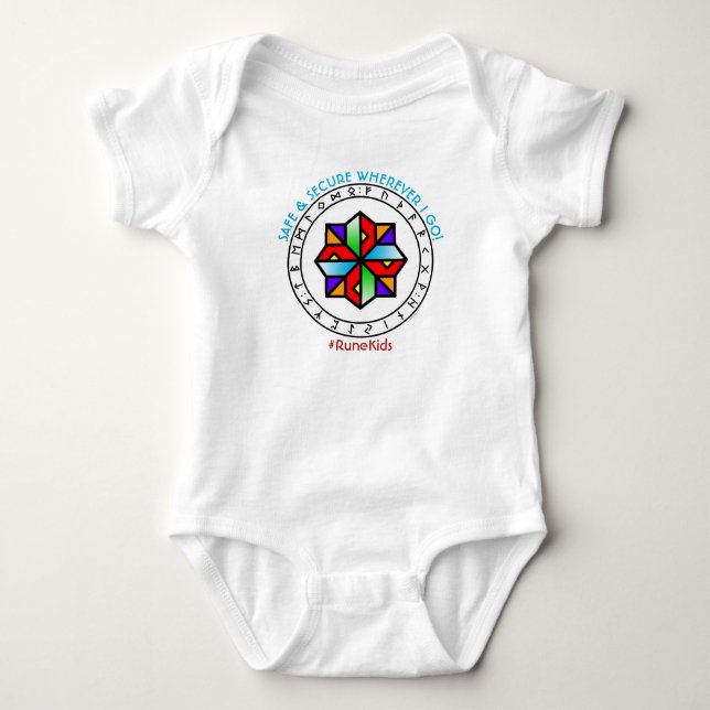 Body #RuneKids Safe & Secure Baby Bodysuit (Devant)