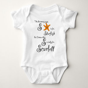 Body S est pour Scarlett Starfish Tee