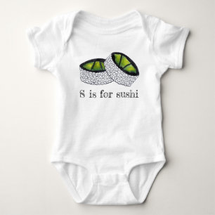 Body S est pour Sushi Japanese Food Avocado Roll Food A