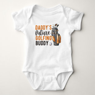 Body Sac de golf Papa futur ami de golf à l'aquarelle