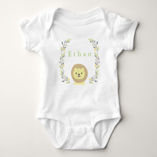 Body Safari Lion Baby Onsie (Devant)