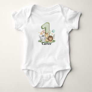 Body Safari Premier Anniversaire Bodysuit, Custom Baby 