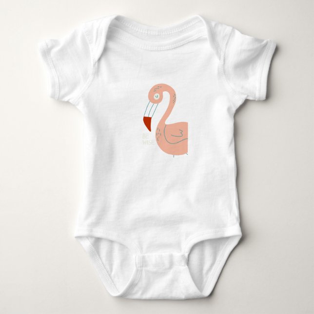 Body Sage comme un Flamant rose (Devant)
