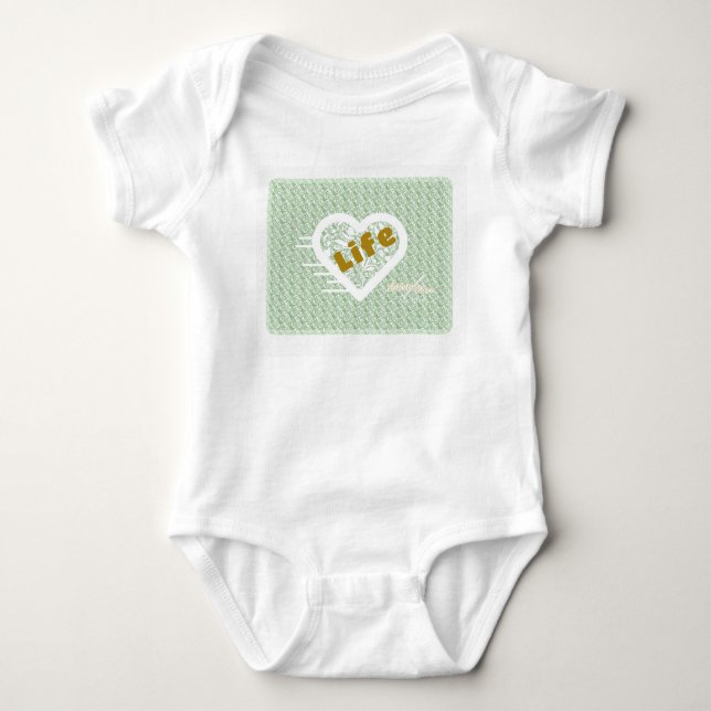 Body Sage Life Bodysuit bébé par Adiela Akoo (Devant)