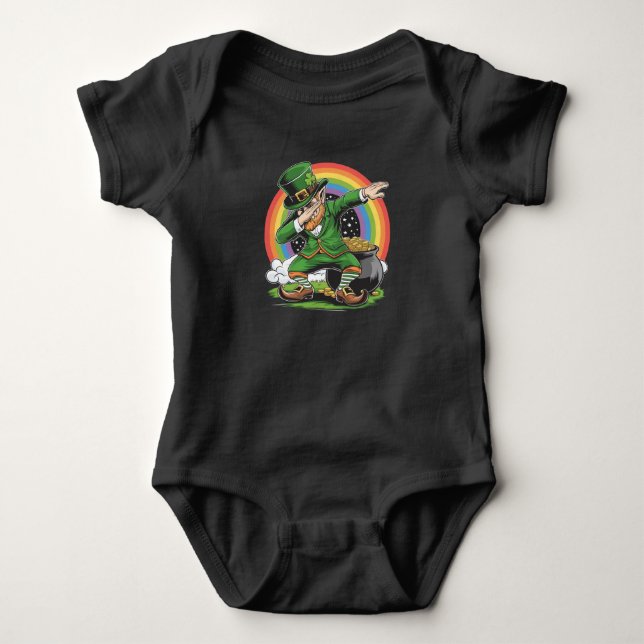 Body Saint-Patrick danse Dab Leprechaun Dab  (Devant)
