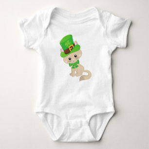 Body Saint Patrick's Day Chat, Leprechaun Casquette, Cl