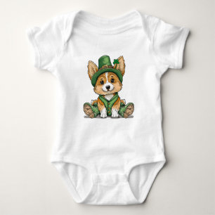 Body Saint Patrick's Day Corgi Chien