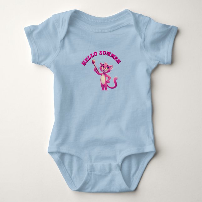 Body Salut bodysuit d'été bébé (Devant)