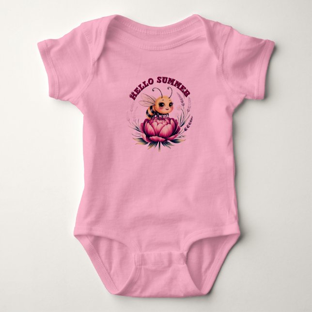 Body Salut été bodysuit bébé (Devant)