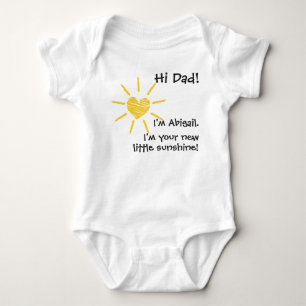 Body Salut papa ! Nouveau bébé, nouveau petit soleil