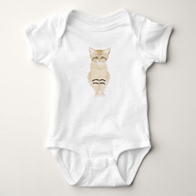 Body Sand Cat Baby Bodysuit (Devant)