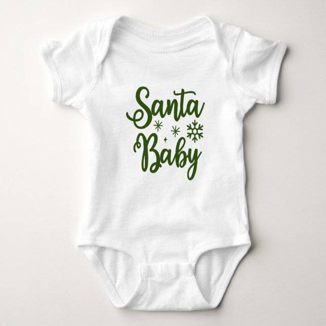 Body Santa Baby - Noël (Devant)