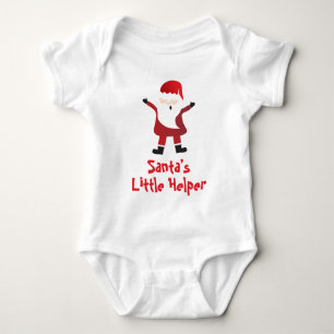 Body Santas Little Helper Cute Santa Claus Rouge