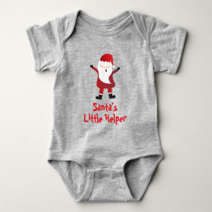 Body Santas Little Helper Cute Santa Claus Rouge