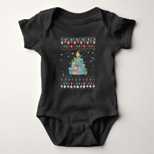 Body Sapin de Noël pour Chat Noël Affreux