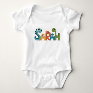 Body Sarah Dinosaur - Costume bébé personnalisé