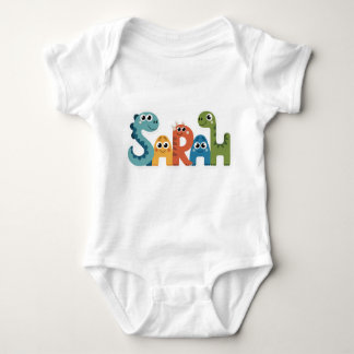 Body Sarah Dinosaur - Costume bébé personnalisé