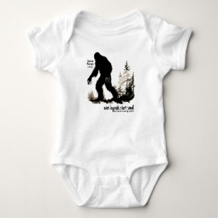 Body Sasquatch de Bigfoot Inspiration Citation Bodysuit
