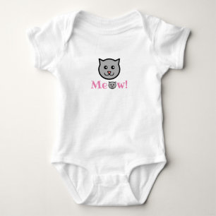 Body Sassy Cat Baby Bodysuit