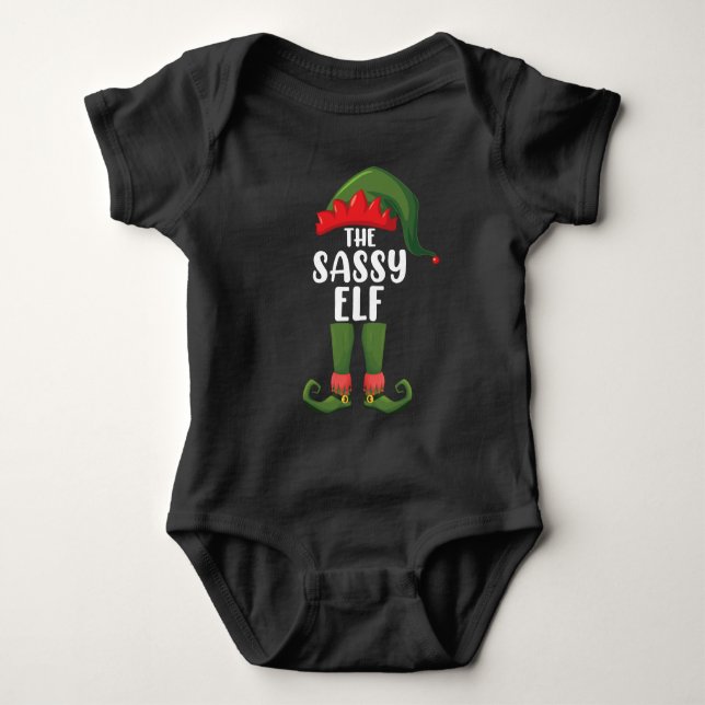 Body Sassy Elf Matching Family Group Christmas Party (Devant)