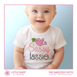 Body Sassy Lassie St Patrick's Day Personnalisable Girl