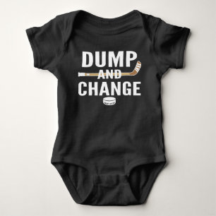 Body Sauter et changer Hockey Bodysuit Bébé Type blanc